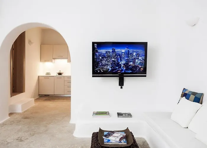 Excellent Mykonos Epsilon 4 Bedrooms Stunning Sea View ヴィラ プサロウ