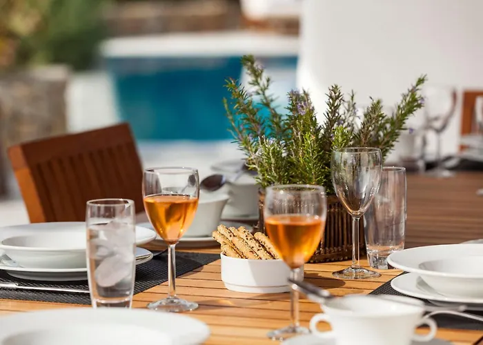 Excellent Mykonos Epsilon 4 Bedrooms Stunning Sea View ヴィラ *