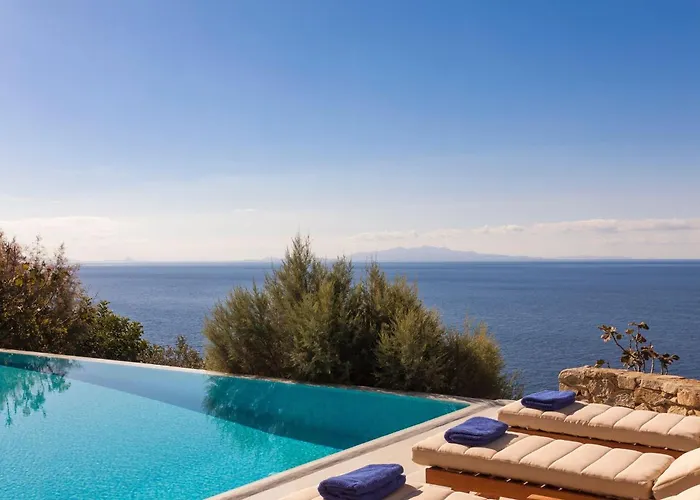 ヴィラ Excellent Mykonos Epsilon 4 Bedrooms Stunning Sea View *
