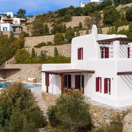 Excellent Mykonos Epsilon 4 Bedrooms Stunning Sea View Psarou (Mykonos)